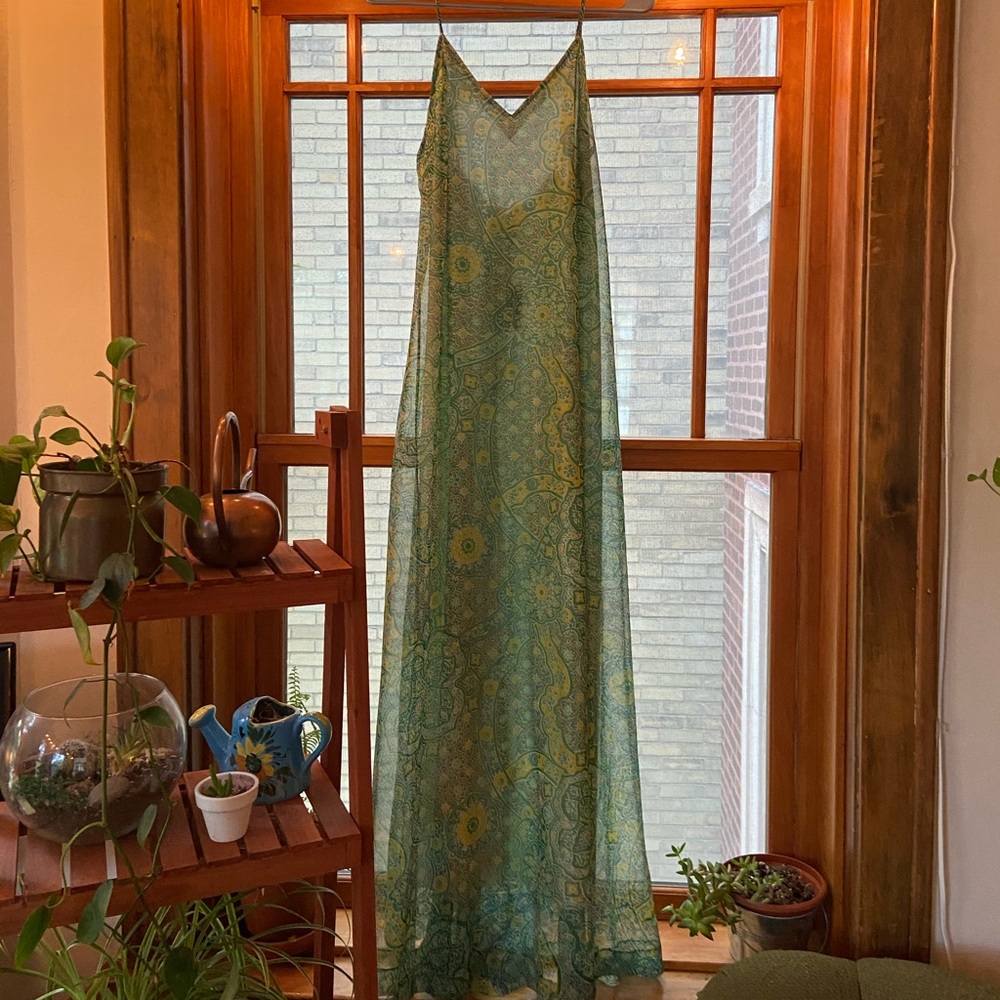 Vintage 70s Maxi Dress